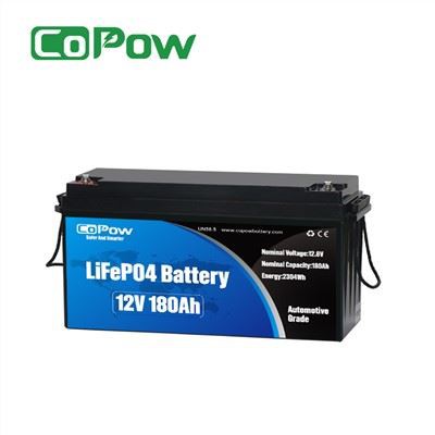 12v 180ah Lithium RV batteri