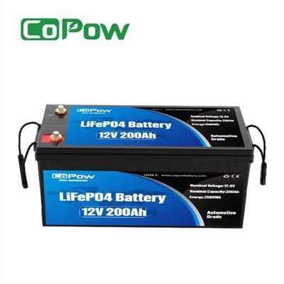 12v 200ah litiumjonbatteri för husbil